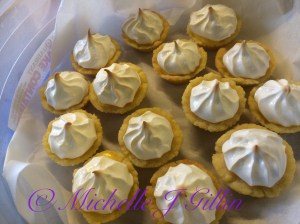 baking mini meringues for special friends