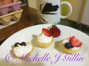 My dessert & reward after a hard day in the garden (: